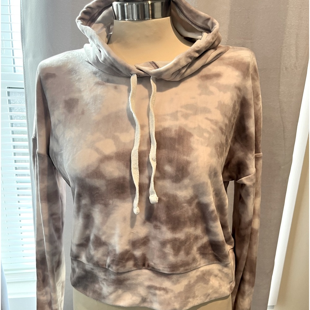 SO LOUNGE LIFE Women’s super soft velour Hoodie SZ S